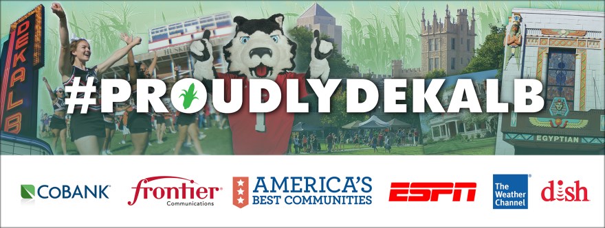 #ProudlyDeKalb Banner
